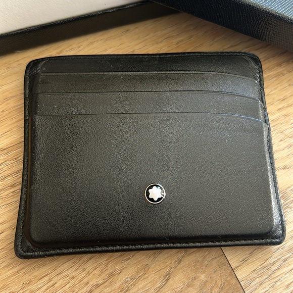 Montblanc cardholder in black - Picture 2 of 7